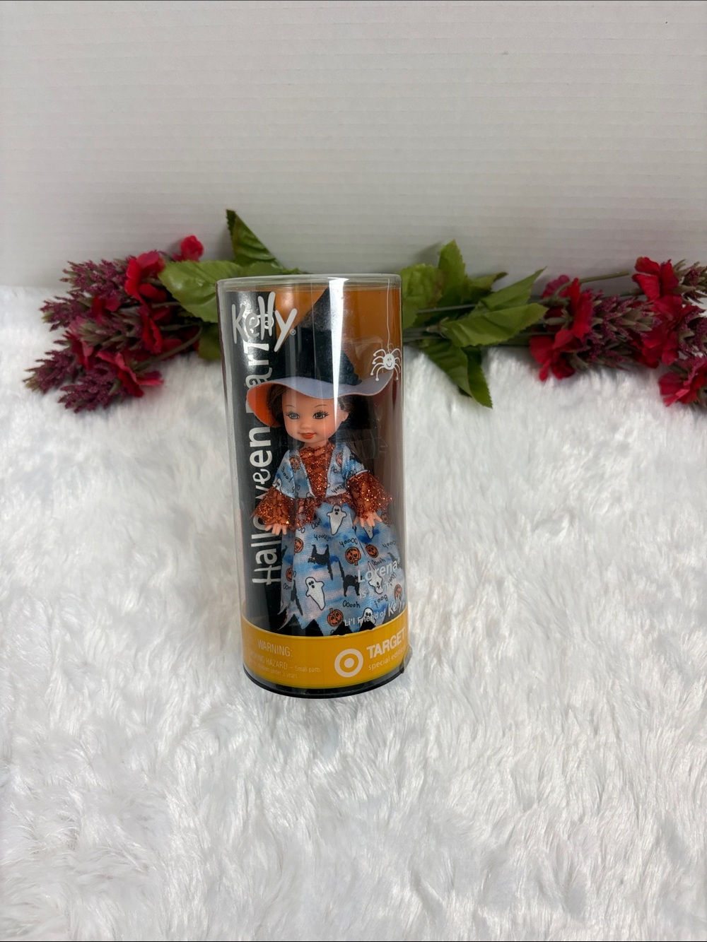 Target Kelly Halloween Doll in Orange and Light Blue Outfit